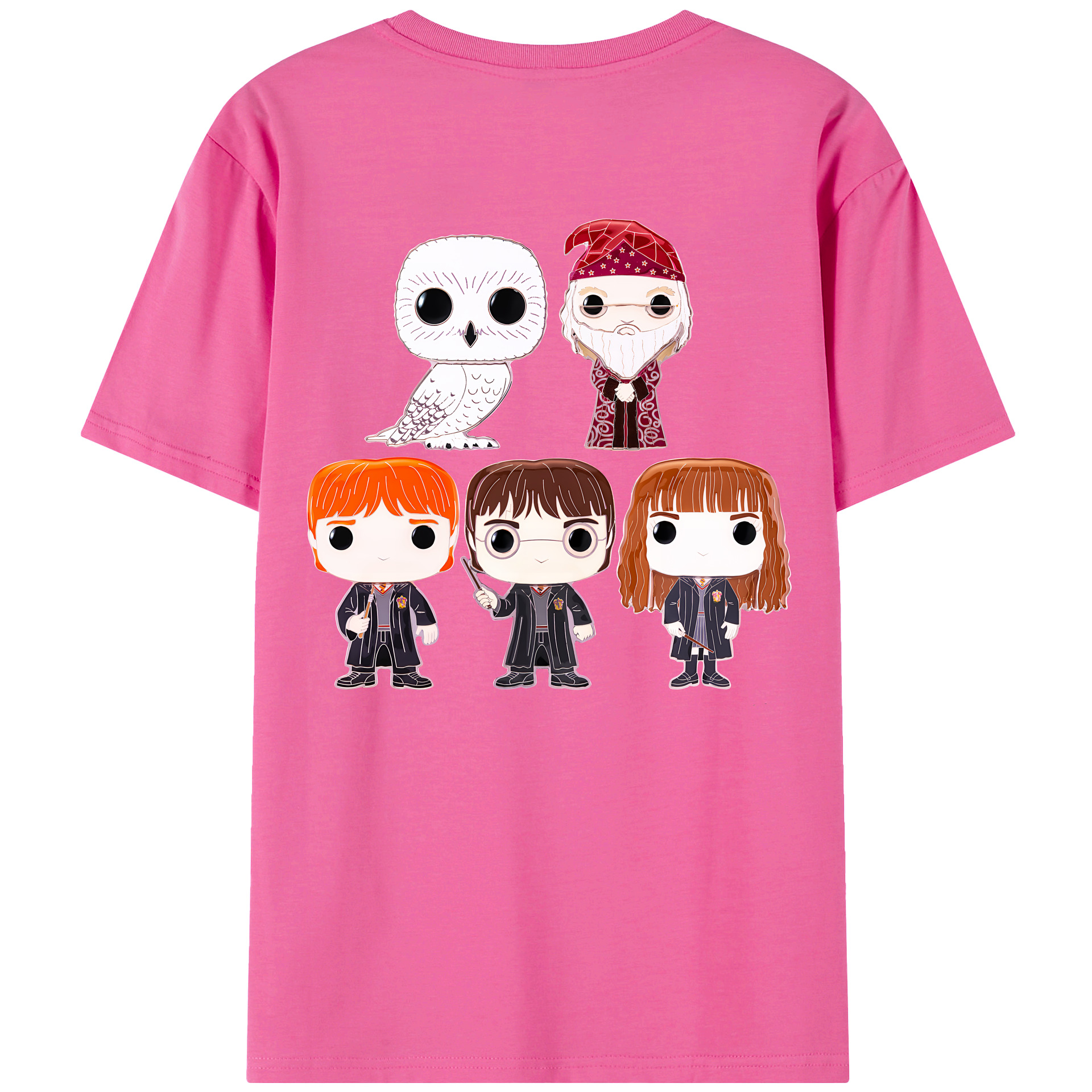 （画像用） Harry Potter ハリー・ポッターシリーズ レディース半袖Tシャツ(バックプリント)